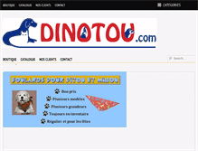 Tablet Screenshot of dinotou.com